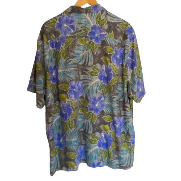 Tommy Bahama Hawaiian Silk Blend Shirt XXLarge - Picture 3 of 5